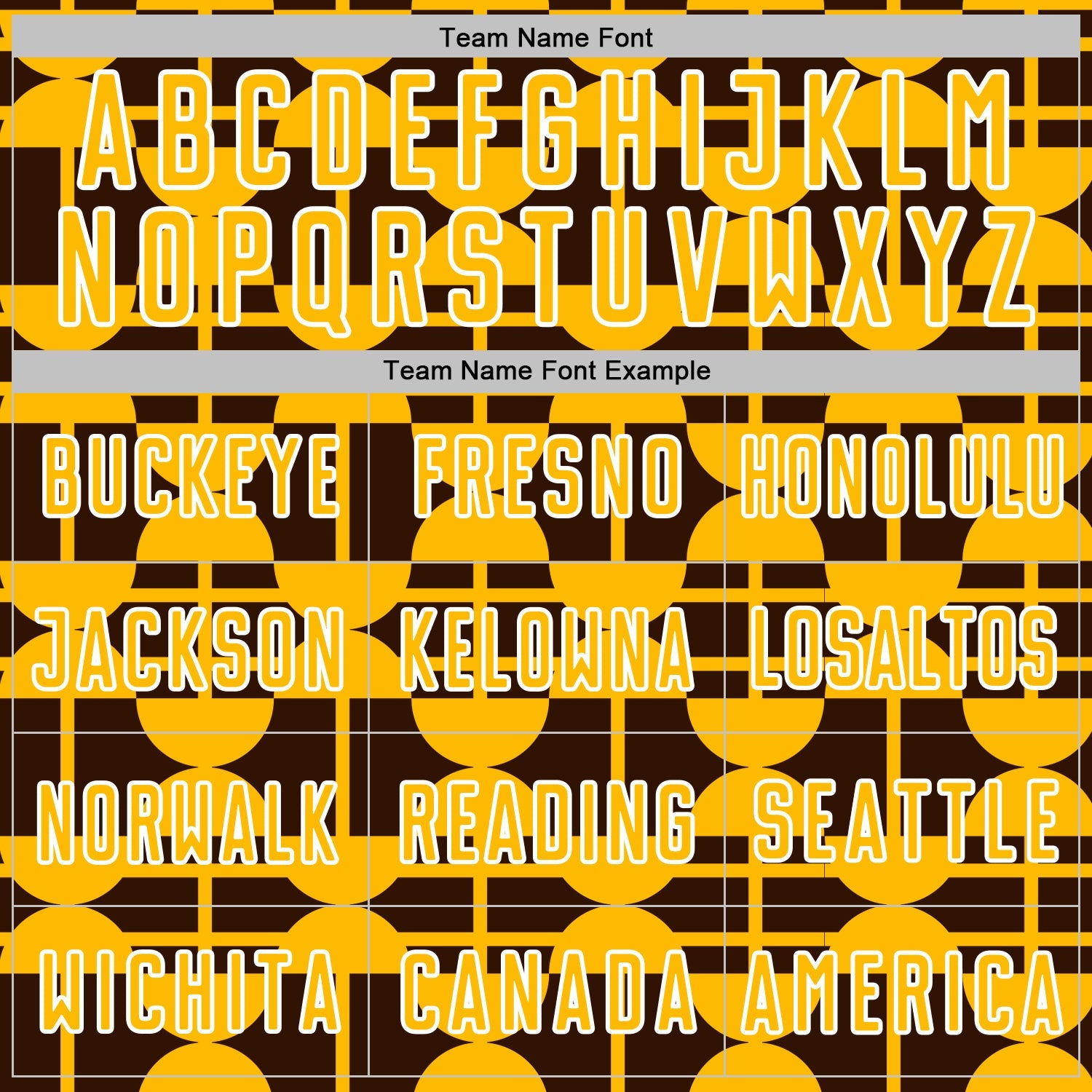 Custom Brown Gold-White Geometric Shapes Sports Sublimation Soccer Uniform Jersey