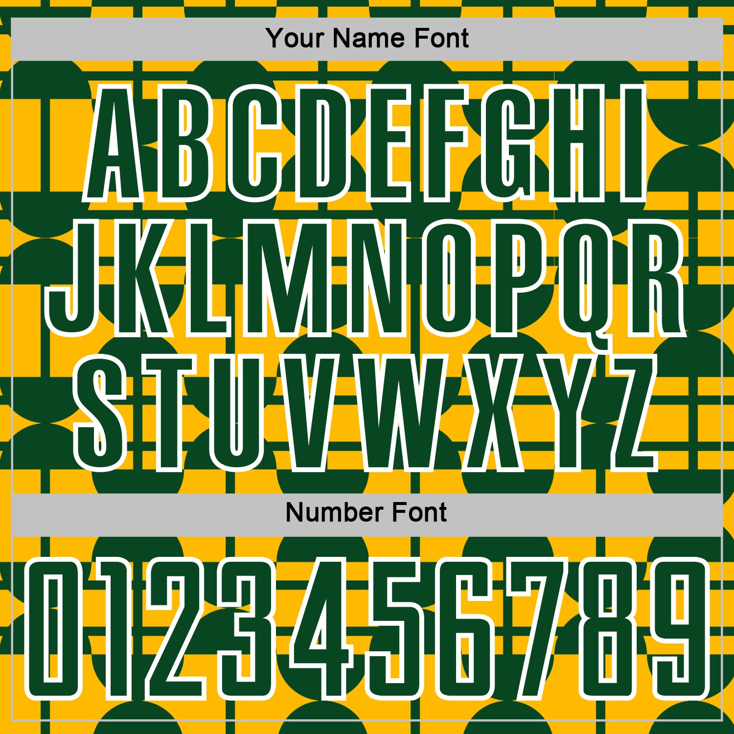 Custom Gold Green-White Geometric Shapes Sports Sublimation Soccer Uniform Jersey