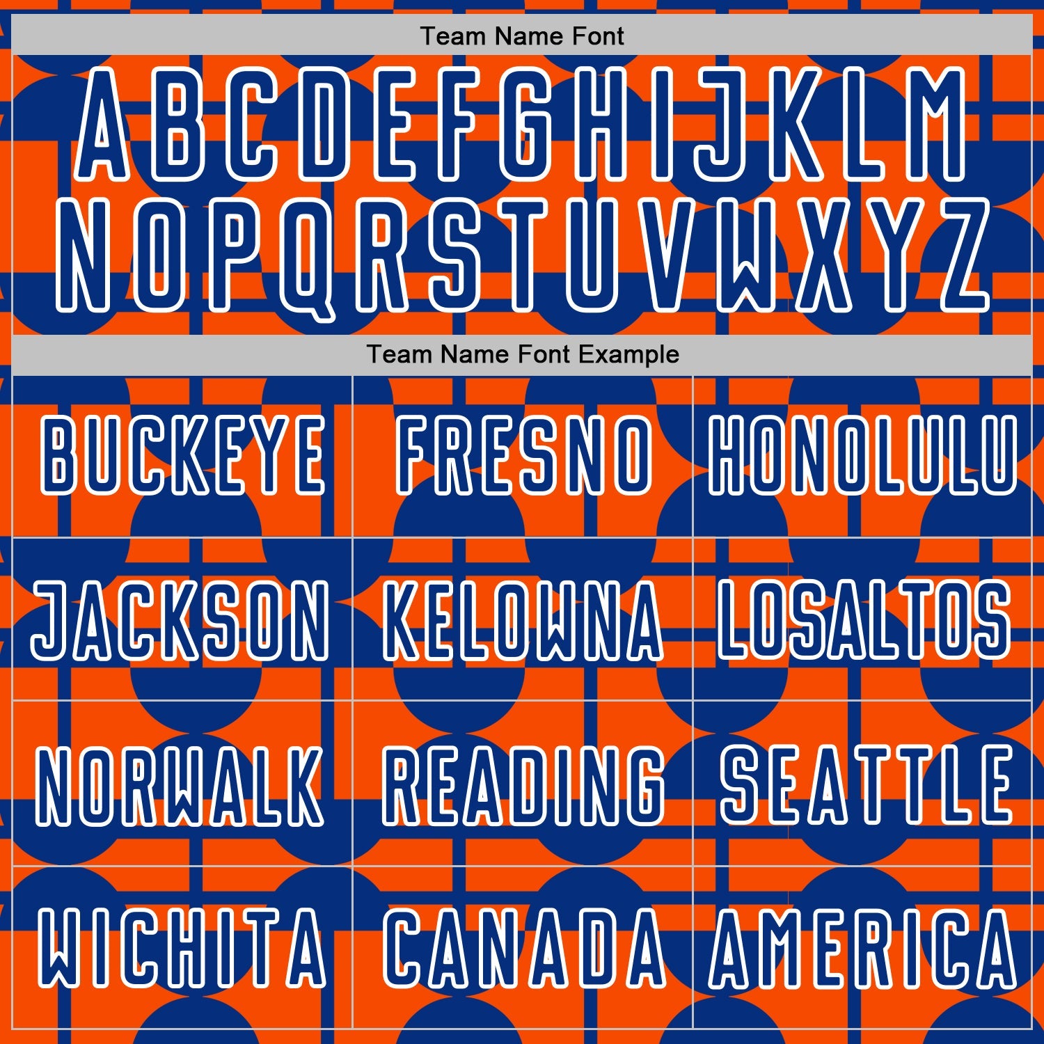 Custom Orange Royal-White Geometric Shapes Sports Sublimation Soccer Uniform Jersey