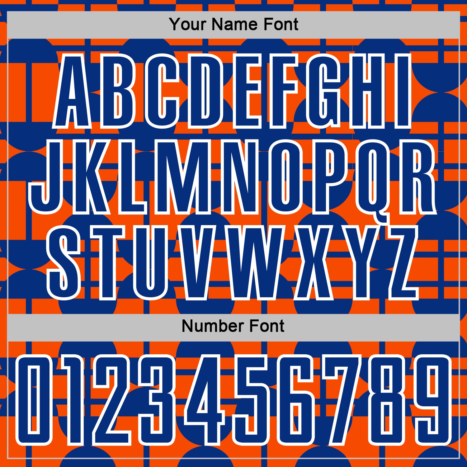 Custom Orange Royal-White Geometric Shapes Sports Sublimation Soccer Uniform Jersey