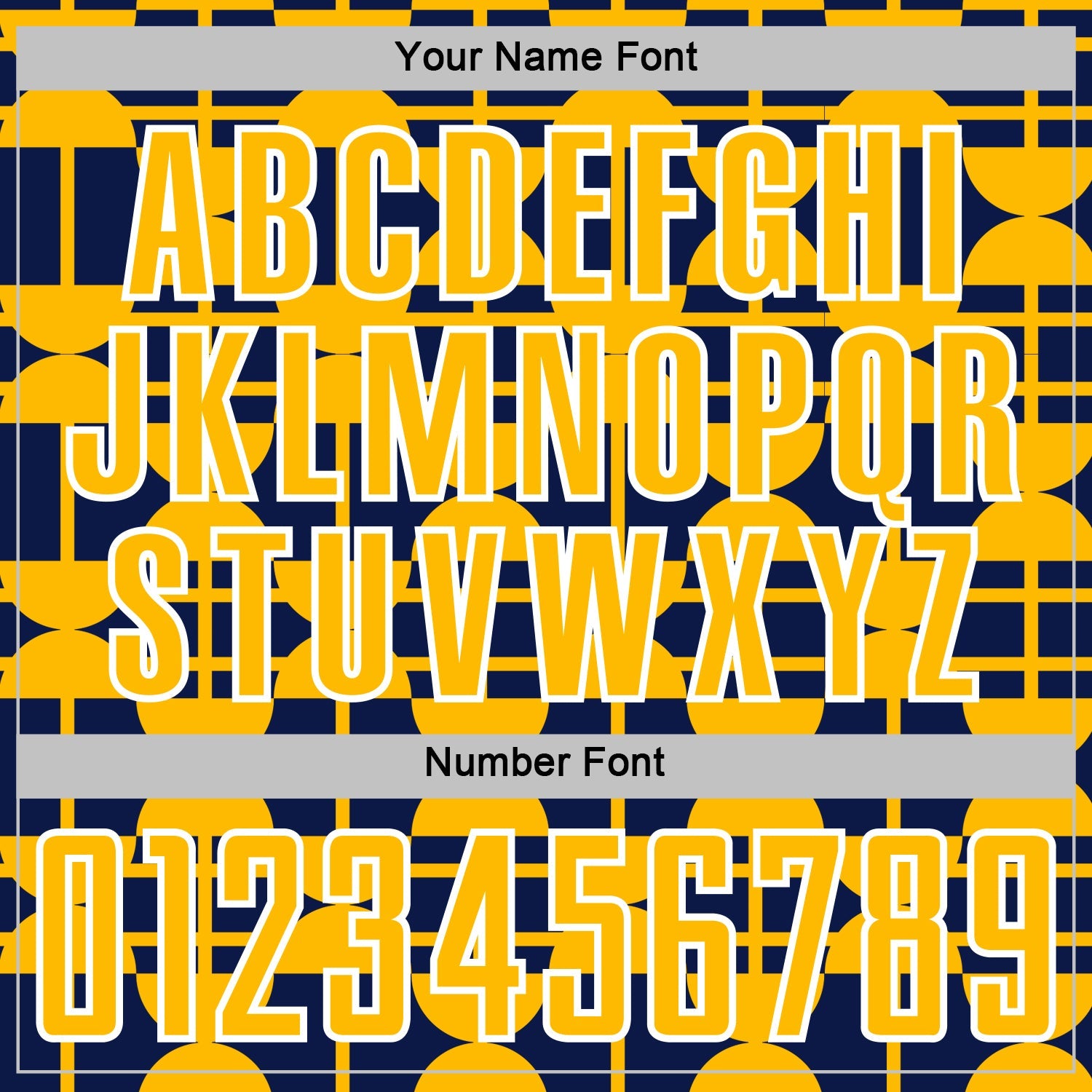 Custom Navy Gold-White Geometric Shapes Sports Sublimation Soccer Uniform Jersey