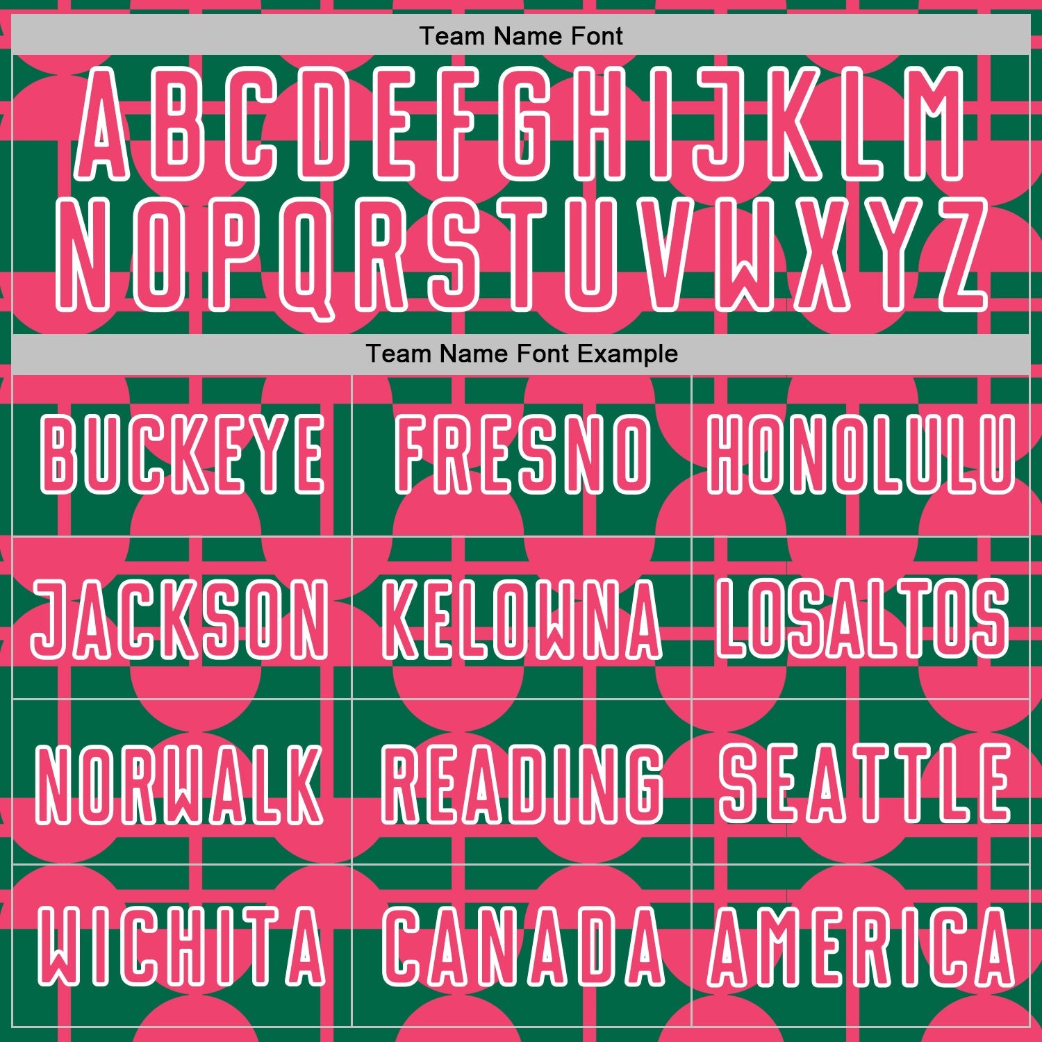 Custom Kelly Green Neon Pink-White Geometric Shapes Sports Sublimation Soccer Uniform Jersey