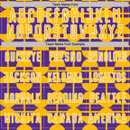 Custom Purple Gold-White Geometric Shapes Sports Sublimation Soccer Uniform Jersey