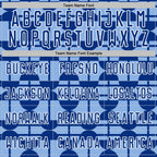 Custom Light Blue Royal-White Geometric Shapes Sports Sublimation Soccer Uniform Jersey