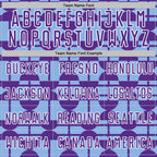 Custom Light Blue Purple-White Geometric Shapes Sports Sublimation Soccer Uniform Jersey