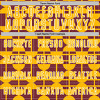 Custom Burgundy Gold-White Geometric Shapes Sports Sublimation Soccer Uniform Jersey