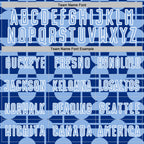 Custom Royal Light Blue-White Geometric Shapes Sports Sublimation Soccer Uniform Jersey