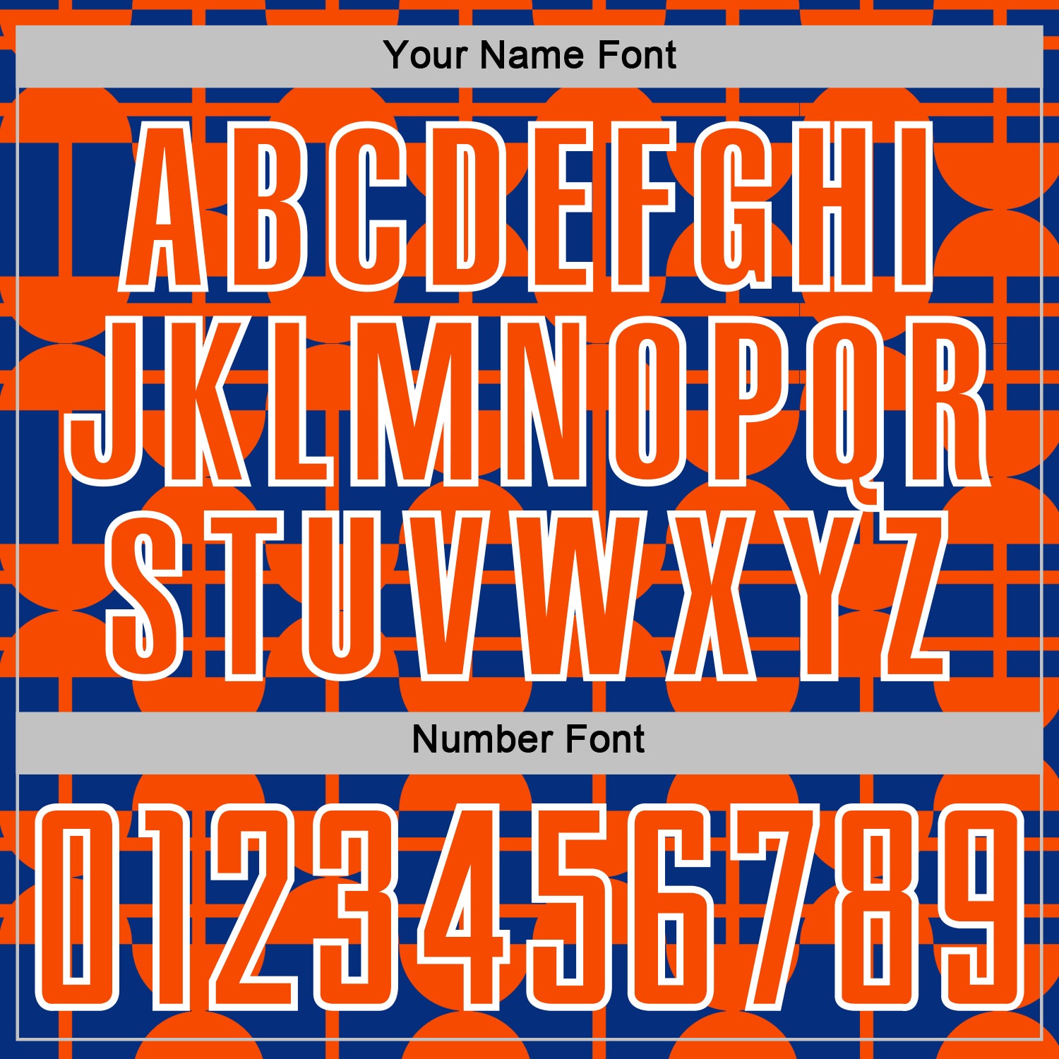 Custom Royal Orange-White Geometric Shapes Sports Sublimation Soccer Uniform Jersey