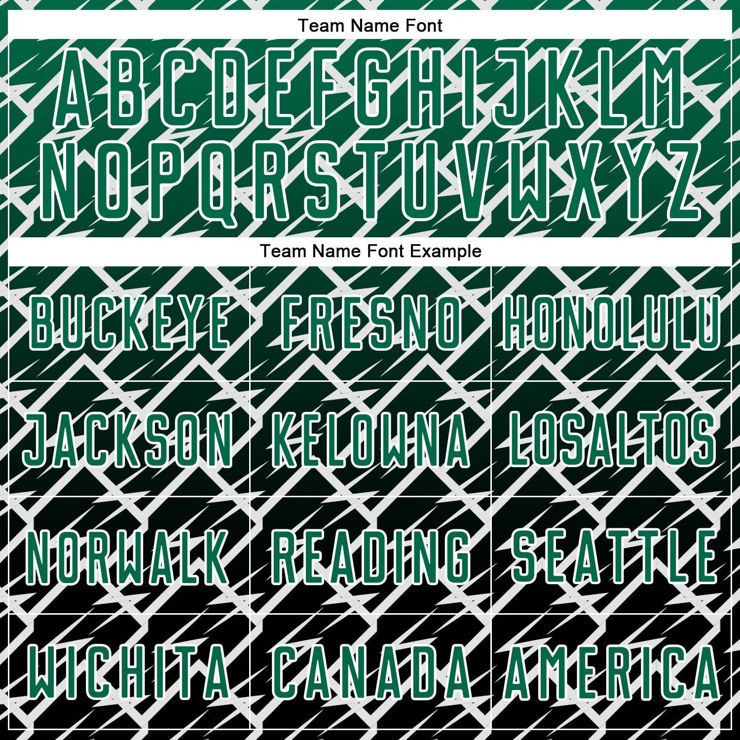 Custom Kelly Green Black-White Lightning Sports Sublimation Soccer Uniform Jersey