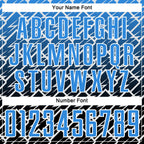 Custom Powder Blue Black-White Lightning Sports Sublimation Soccer Uniform Jersey