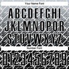 Custom Silver Black-White Lightning Sports Sublimation Soccer Uniform Jersey