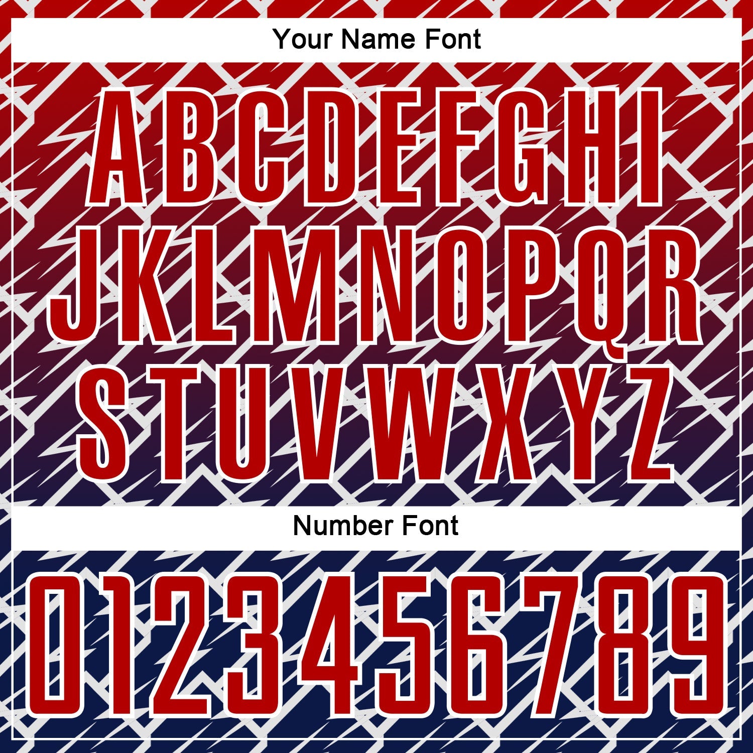 Custom Red Navy-White Lightning Sports Sublimation Soccer Uniform Jersey