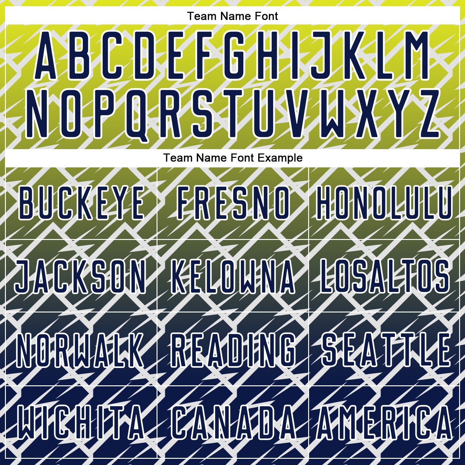 Custom Neon Yellow Navy-White Lightning Sports Sublimation Soccer Uniform Jersey