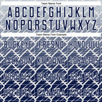 Custom Silver Navy-White Lightning Sports Sublimation Soccer Uniform Jersey