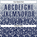 Custom Silver Navy-White Lightning Sports Sublimation Soccer Uniform Jersey