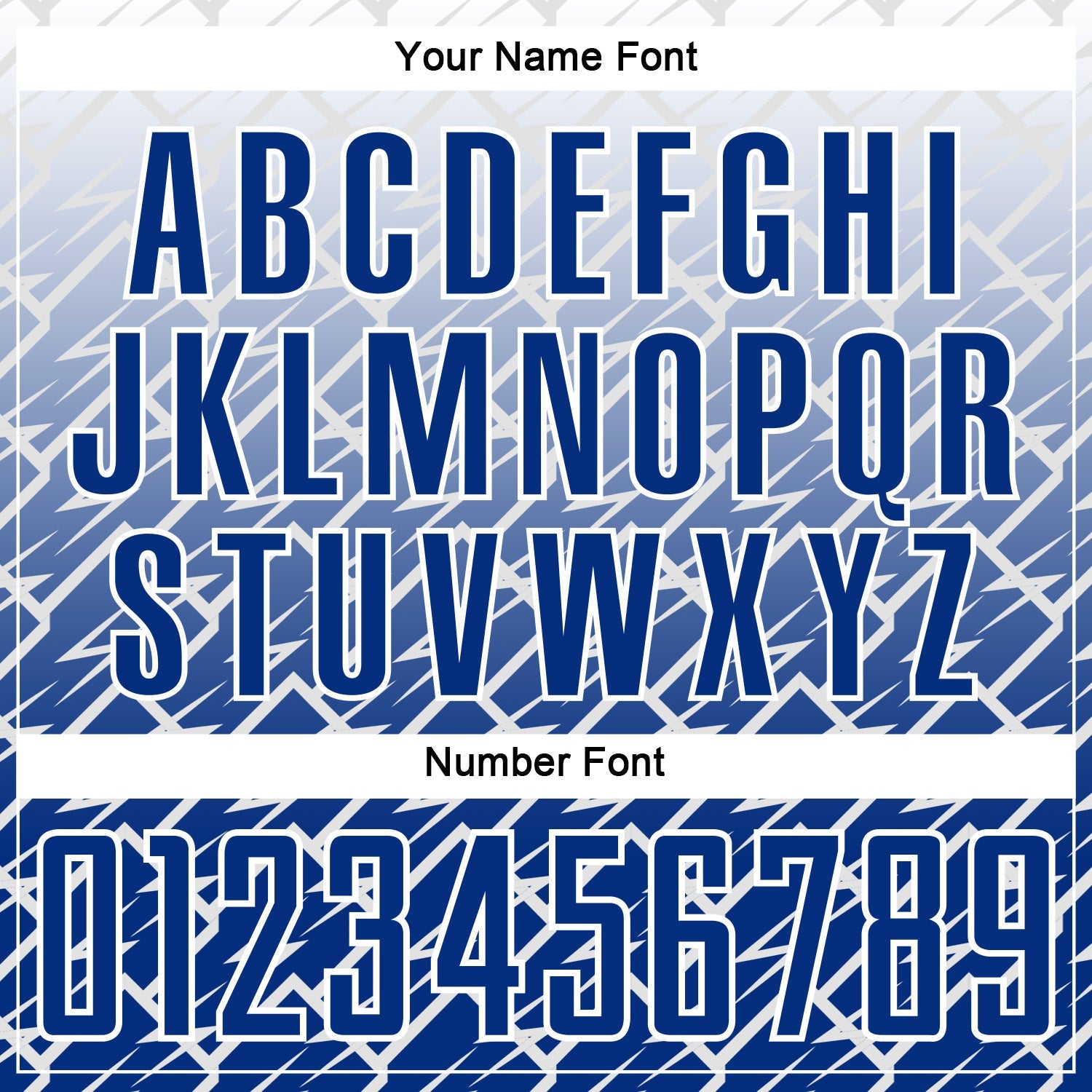 Custom White Royal Lightning Sports Sublimation Soccer Uniform Jersey