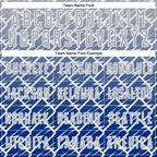 Custom Gray Royal-White Lightning Sports Sublimation Soccer Uniform Jersey