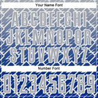 Custom Gray Royal-White Lightning Sports Sublimation Soccer Uniform Jersey