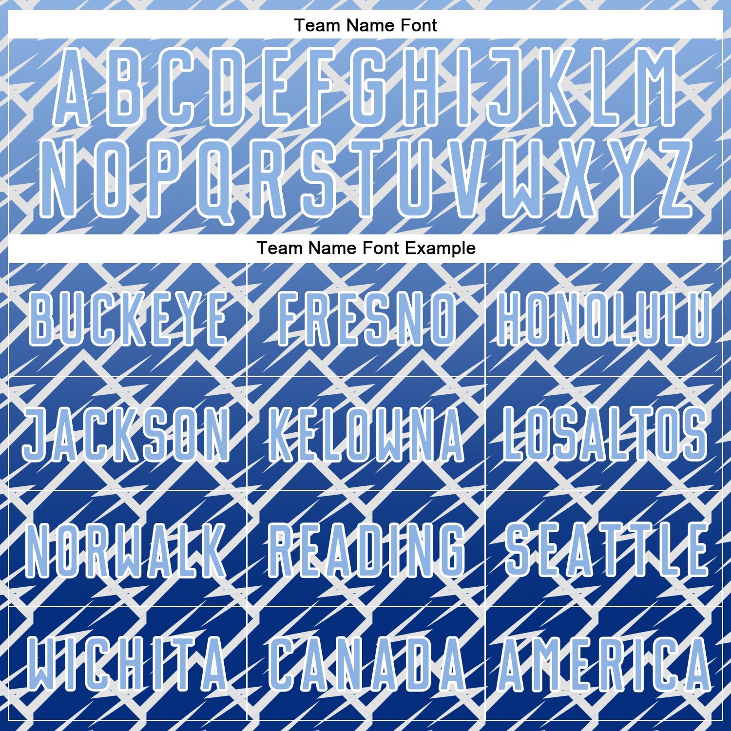 Custom Light Blue Royal-White Lightning Sports Sublimation Soccer Uniform Jersey