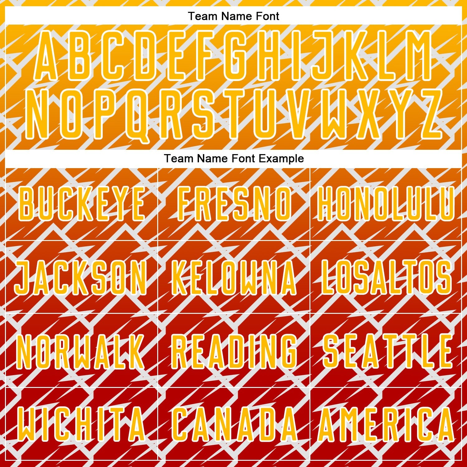 Custom Gold Red-White Lightning Sports Sublimation Soccer Uniform Jersey