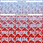 Custom Light Blue Red-White Lightning Sports Sublimation Soccer Uniform Jersey