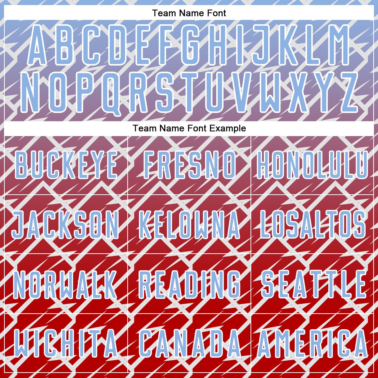 Custom Light Blue Red-White Lightning Sports Sublimation Soccer Uniform Jersey