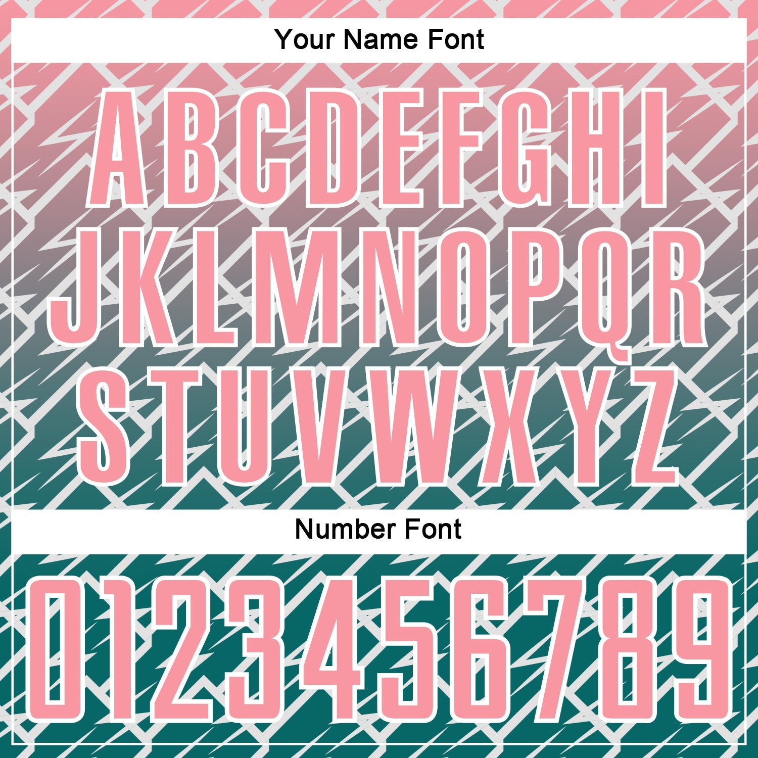 Custom Medium Pink Teal-White Lightning Sports Sublimation Soccer Uniform Jersey