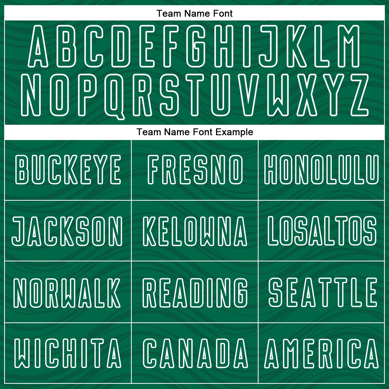 Custom Kelly Green Black-White Wavy Lines Sports Sublimation Soccer Uniform Jersey