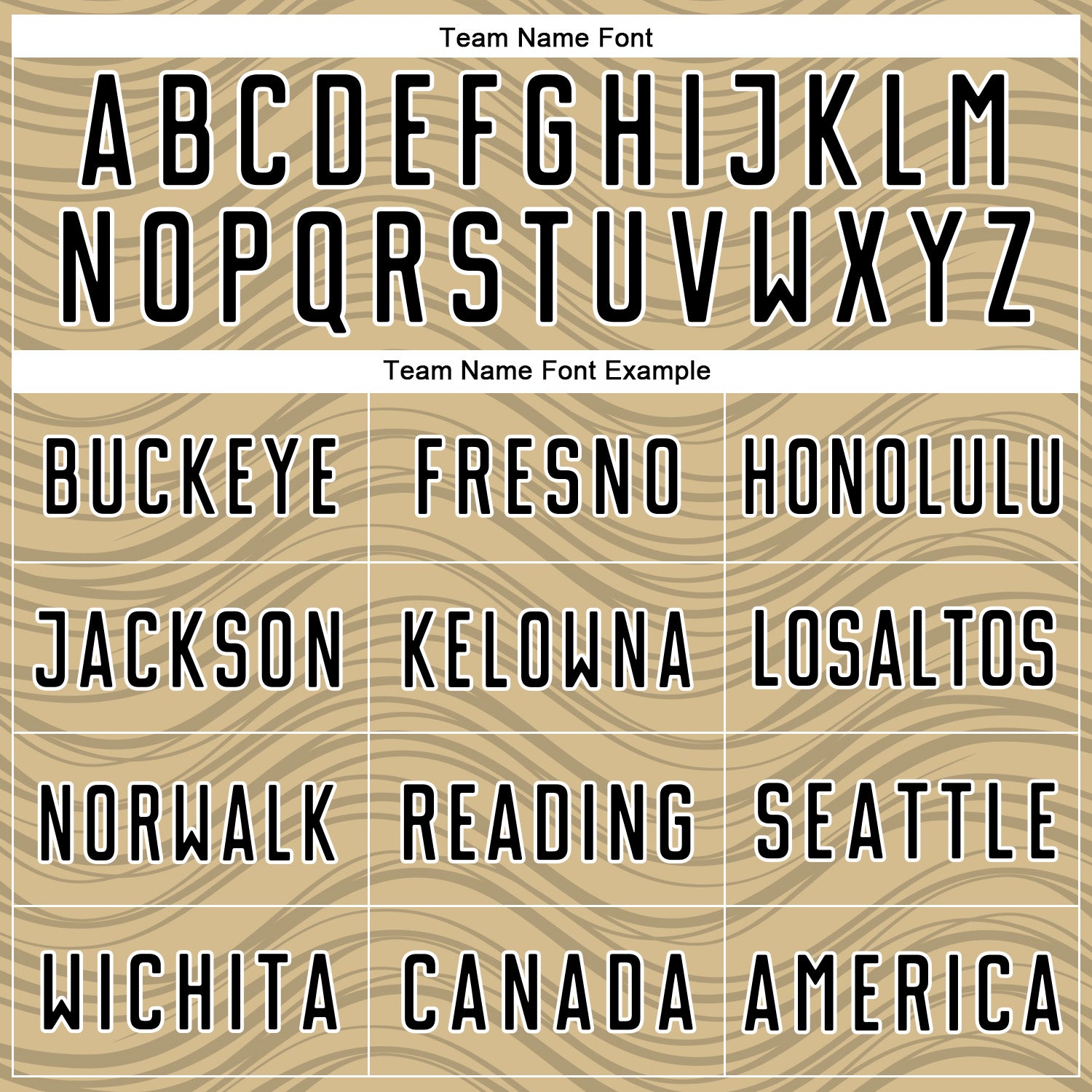 Custom Vegas Gold Black-White Wavy Lines Sports Sublimation Soccer Uniform Jersey