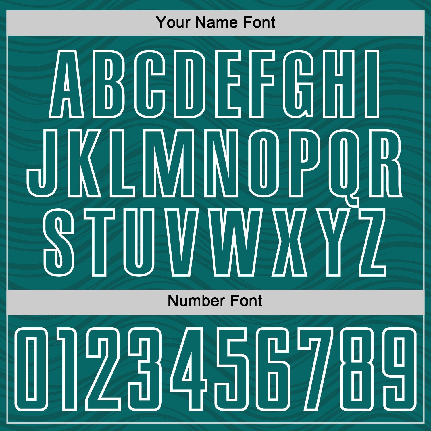 Custom Teal Navy-White Wavy Lines Sports Sublimation Soccer Uniform Jersey