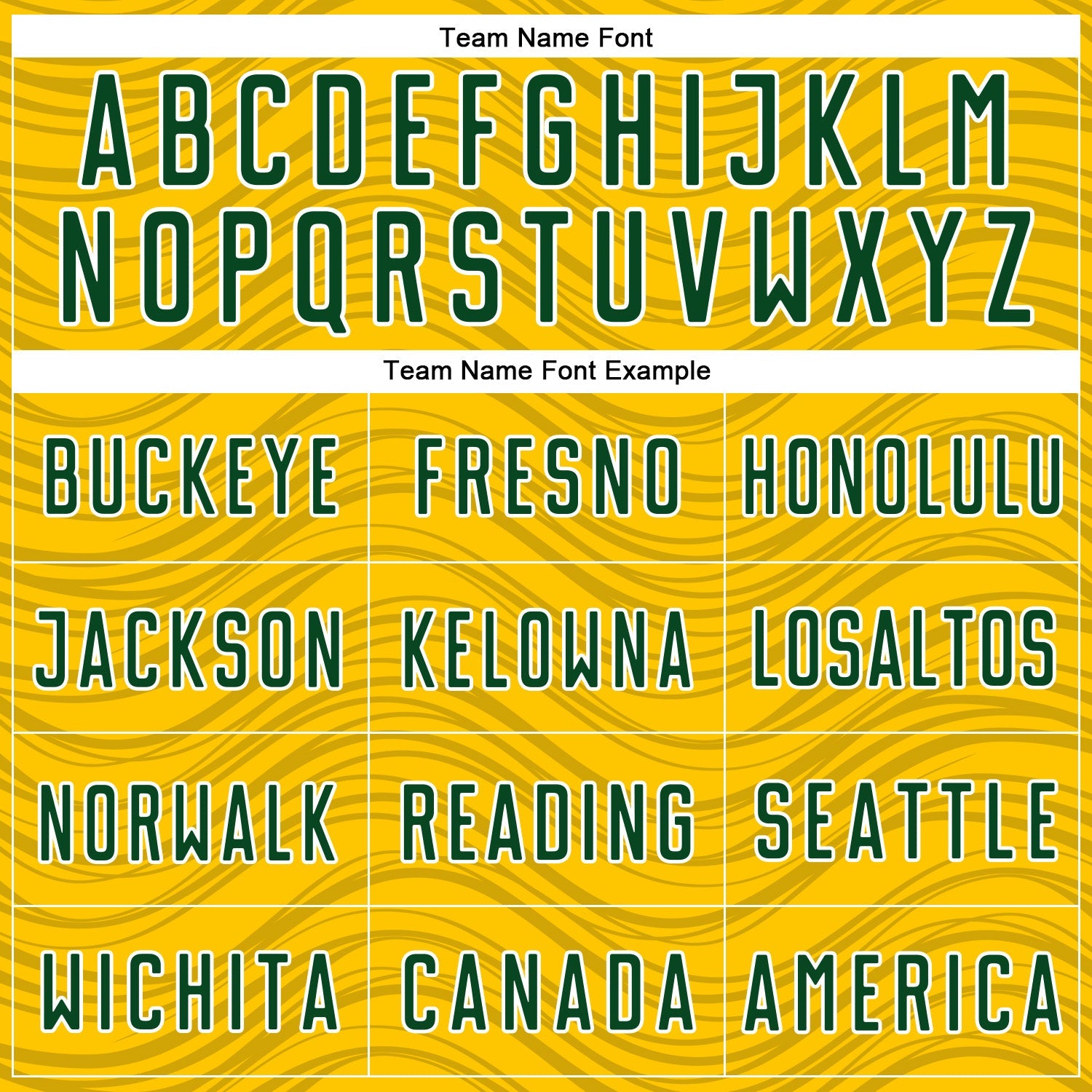 Custom Yellow Green-White Wavy Lines Sports Sublimation Soccer Uniform Jersey