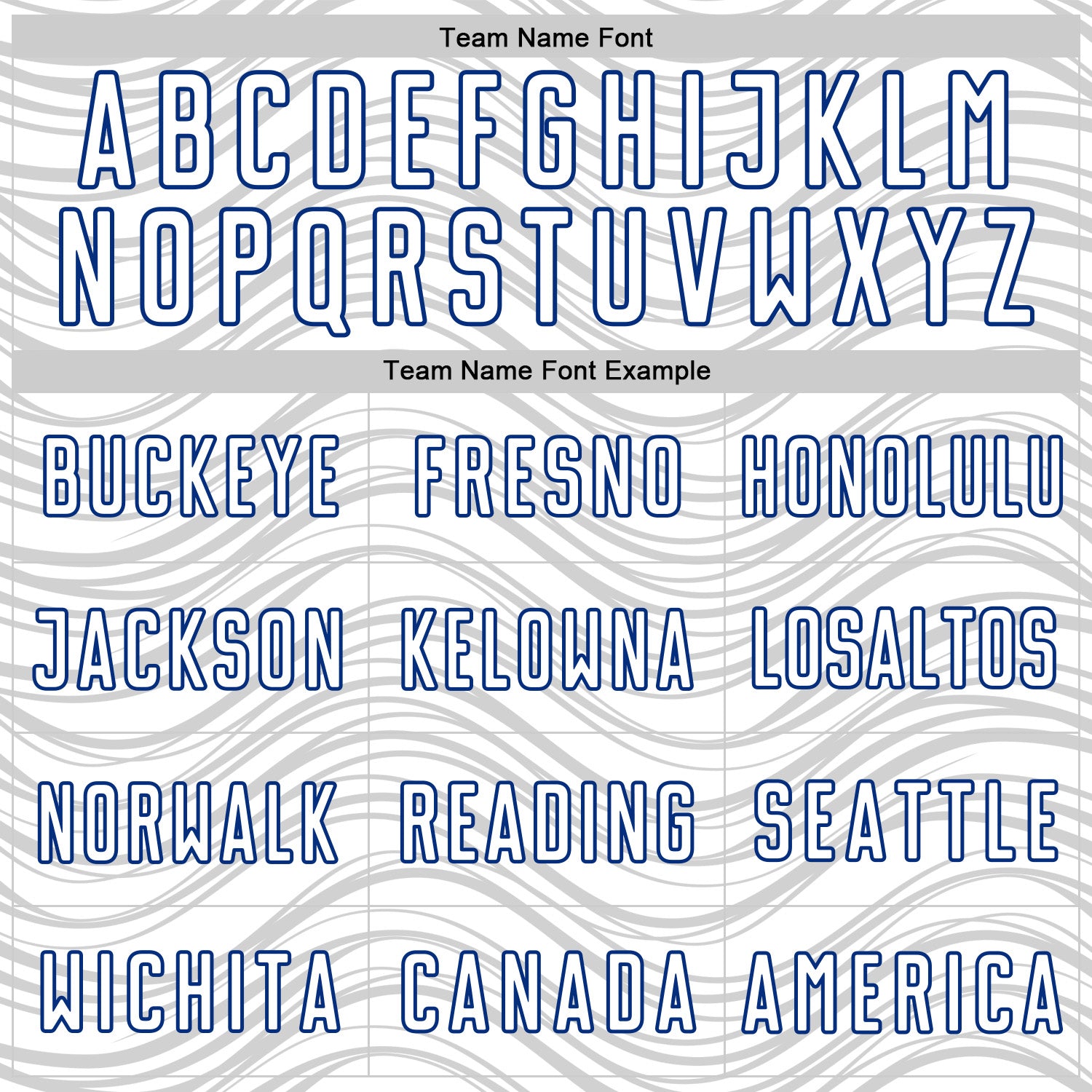 Custom White Royal Wavy Lines Sports Sublimation Soccer Uniform Jersey