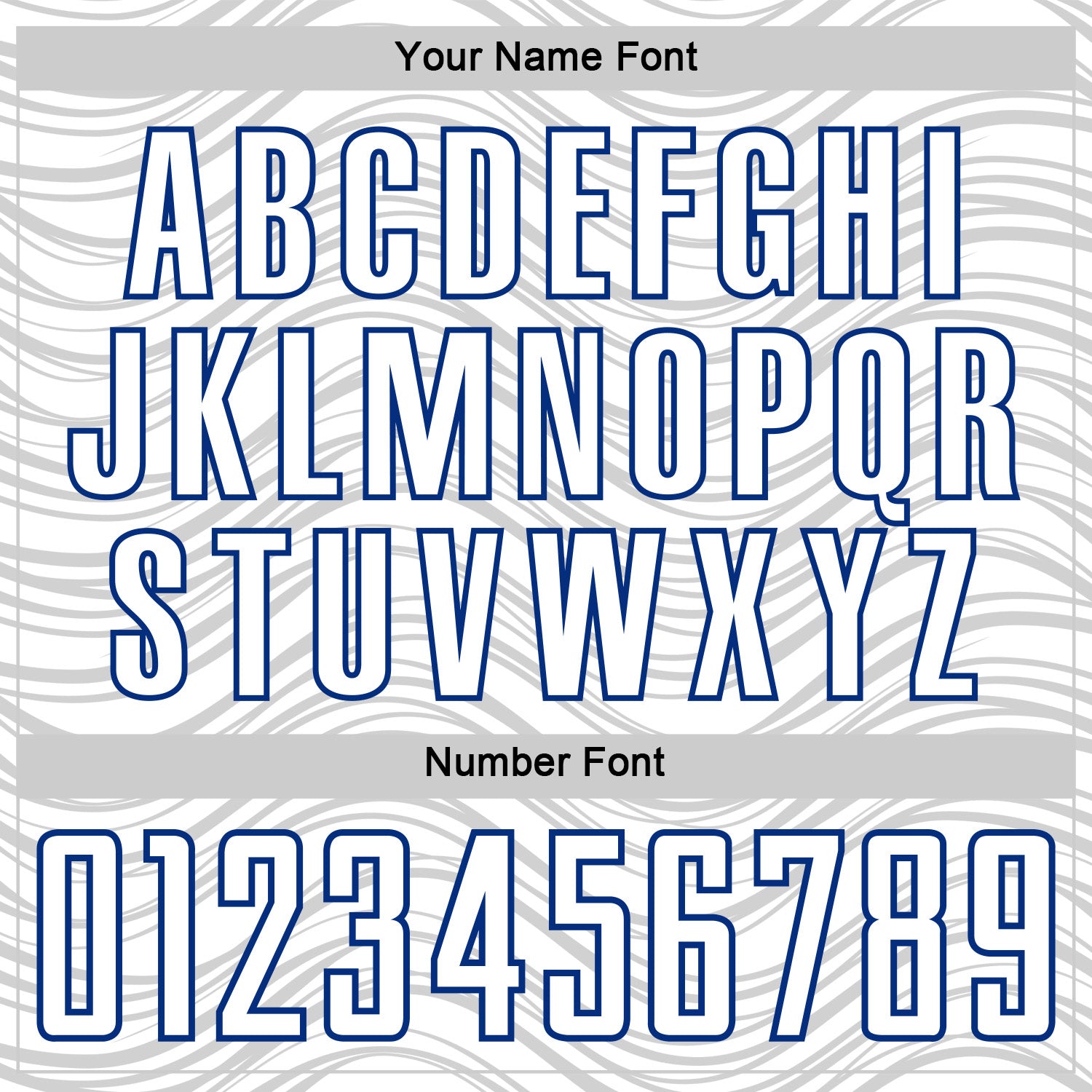 Custom White Royal Wavy Lines Sports Sublimation Soccer Uniform Jersey