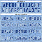 Custom Light Blue Royal-White Wavy Lines Sports Sublimation Soccer Uniform Jersey