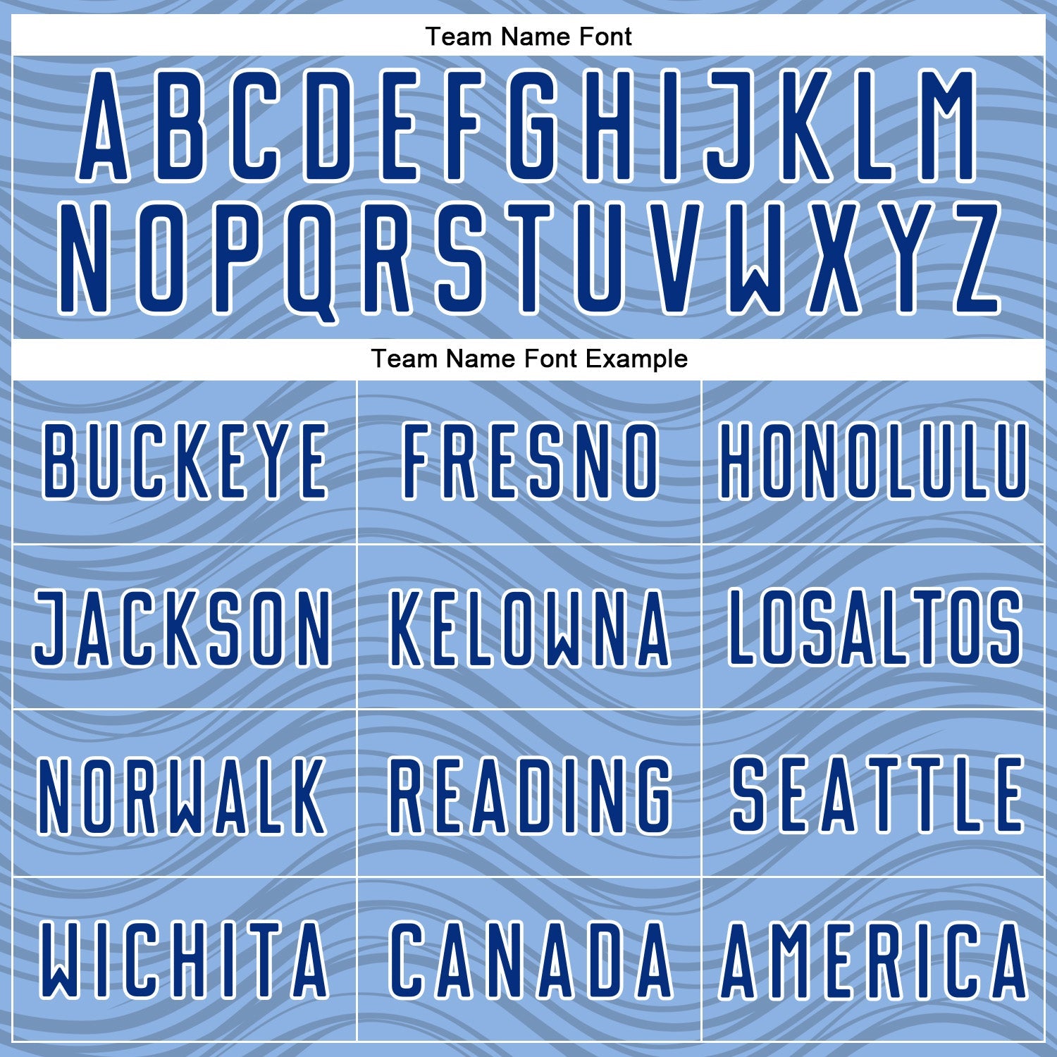 Custom Light Blue Royal-White Wavy Lines Sports Sublimation Soccer Uniform Jersey