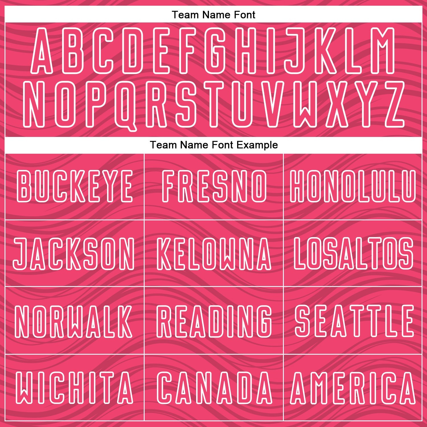 Custom Neon Pink Kelly Green-White Wavy Lines Sports Sublimation Soccer Uniform Jersey