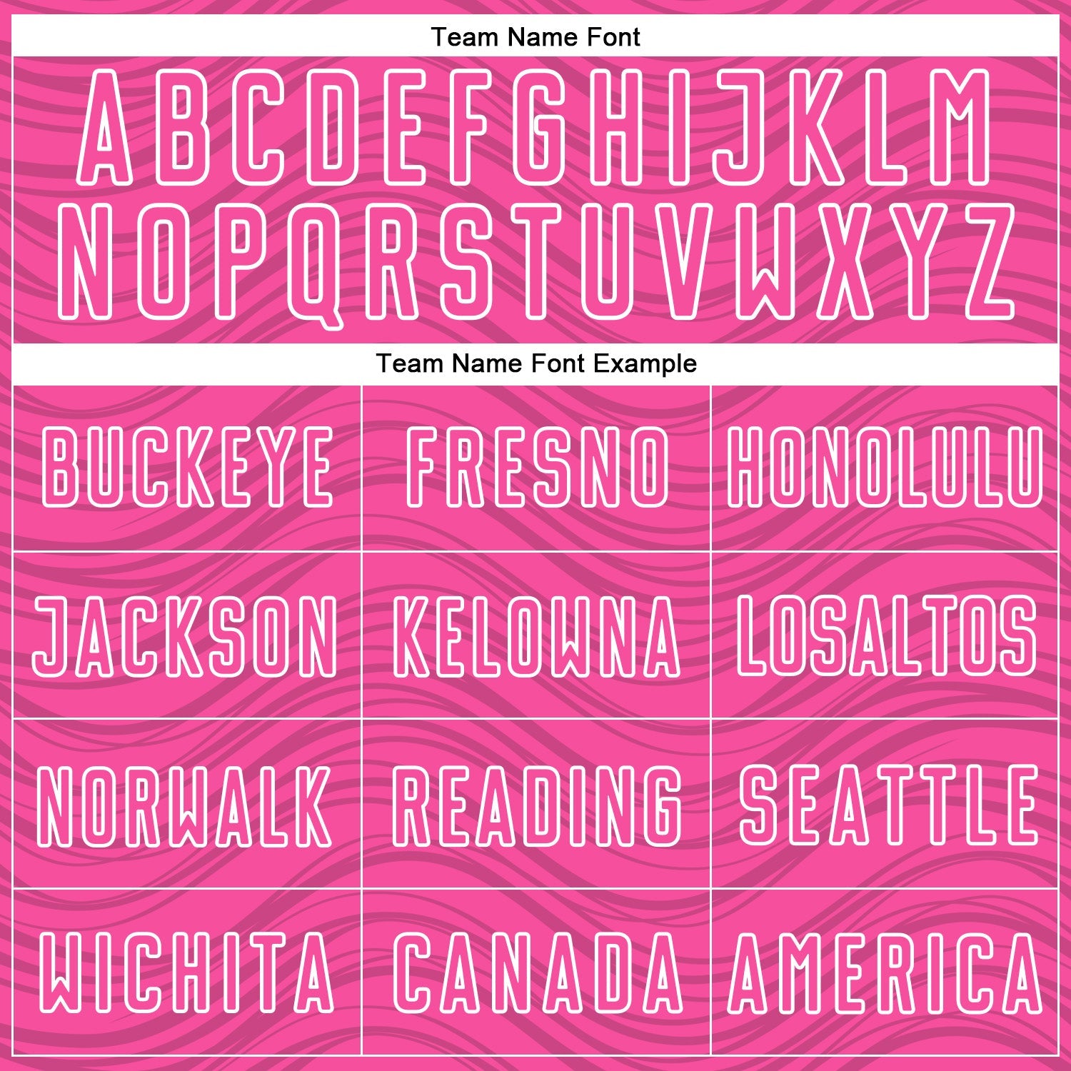 Custom Pink Kelly Green-White Wavy Lines Sports Sublimation Soccer Uniform Jersey