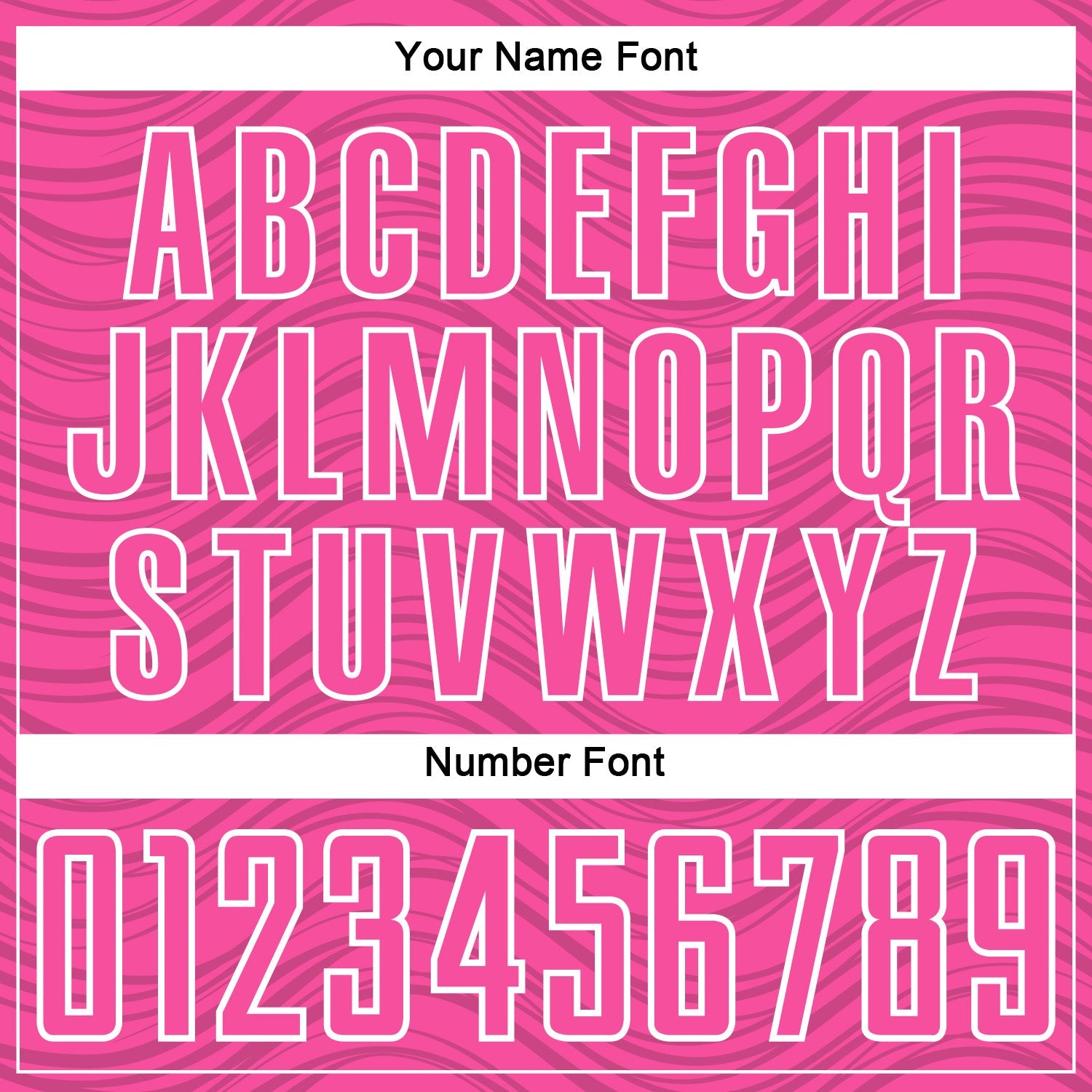 Custom Pink Kelly Green-White Wavy Lines Sports Sublimation Soccer Uniform Jersey