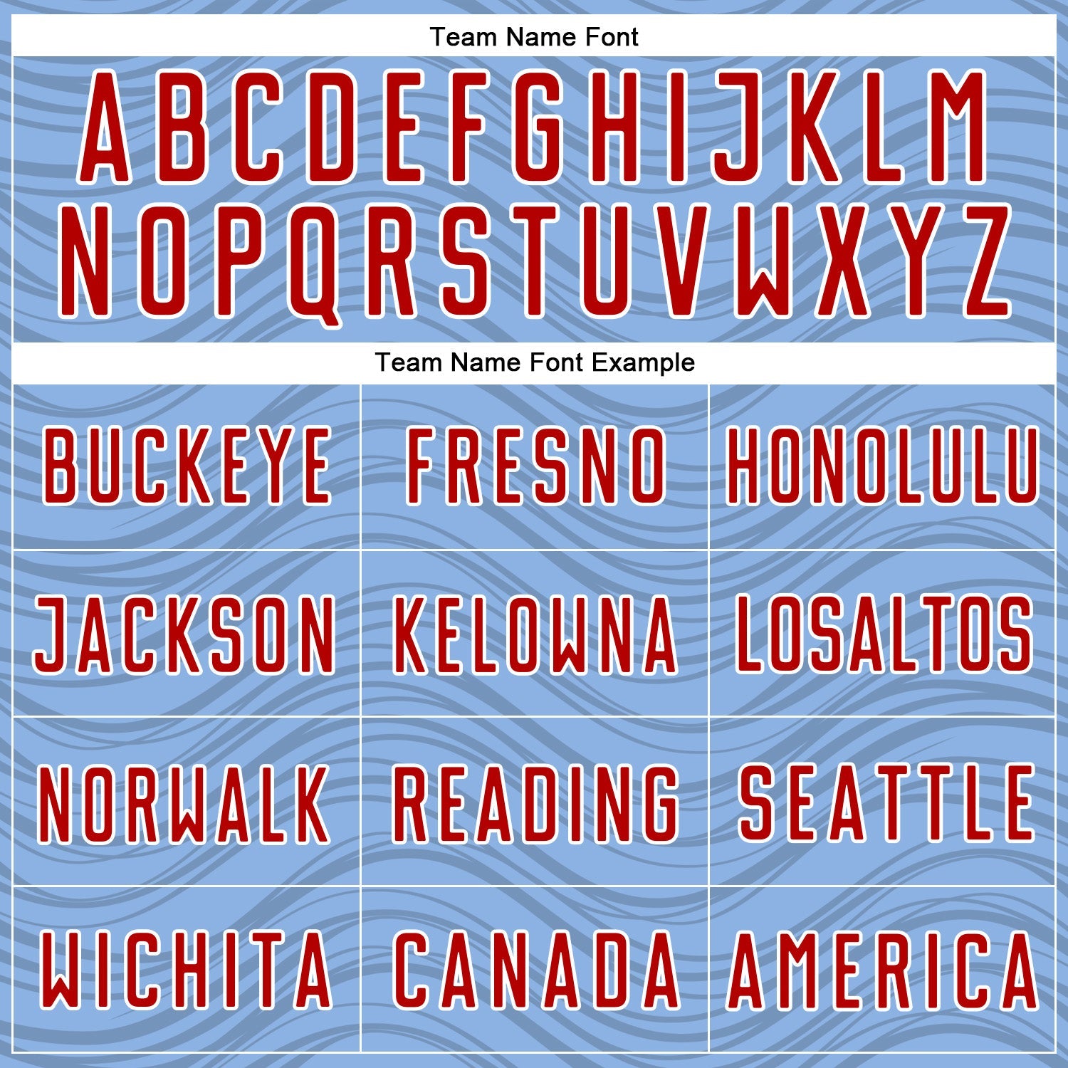 Custom Light Blue Red-White Wavy Lines Sports Sublimation Soccer Uniform Jersey