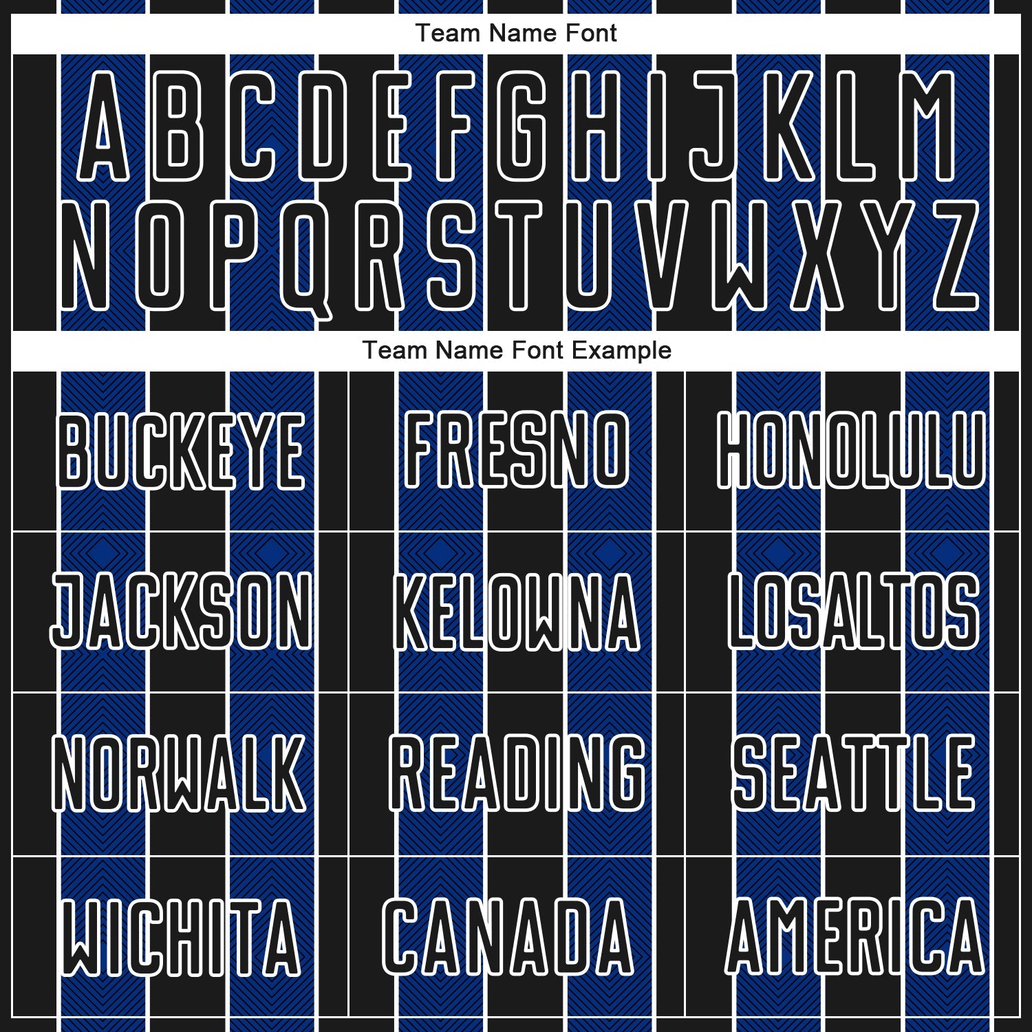 Custom Black Royal-White Pinstripe Line Sports Sublimation Soccer Uniform Jersey