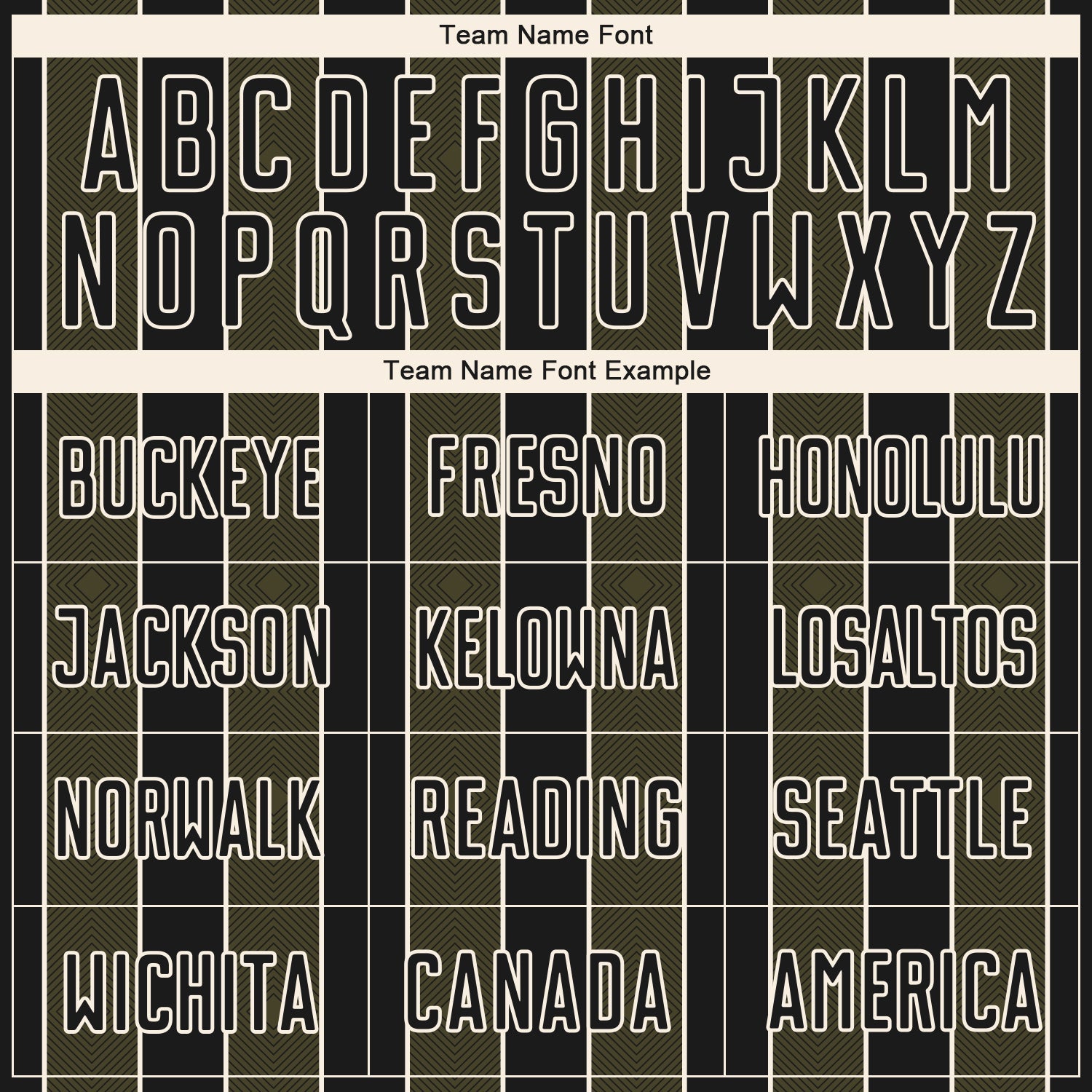 Custom Black Olive-Cream Pinstripe Line Sports Sublimation Soccer Uniform Jersey