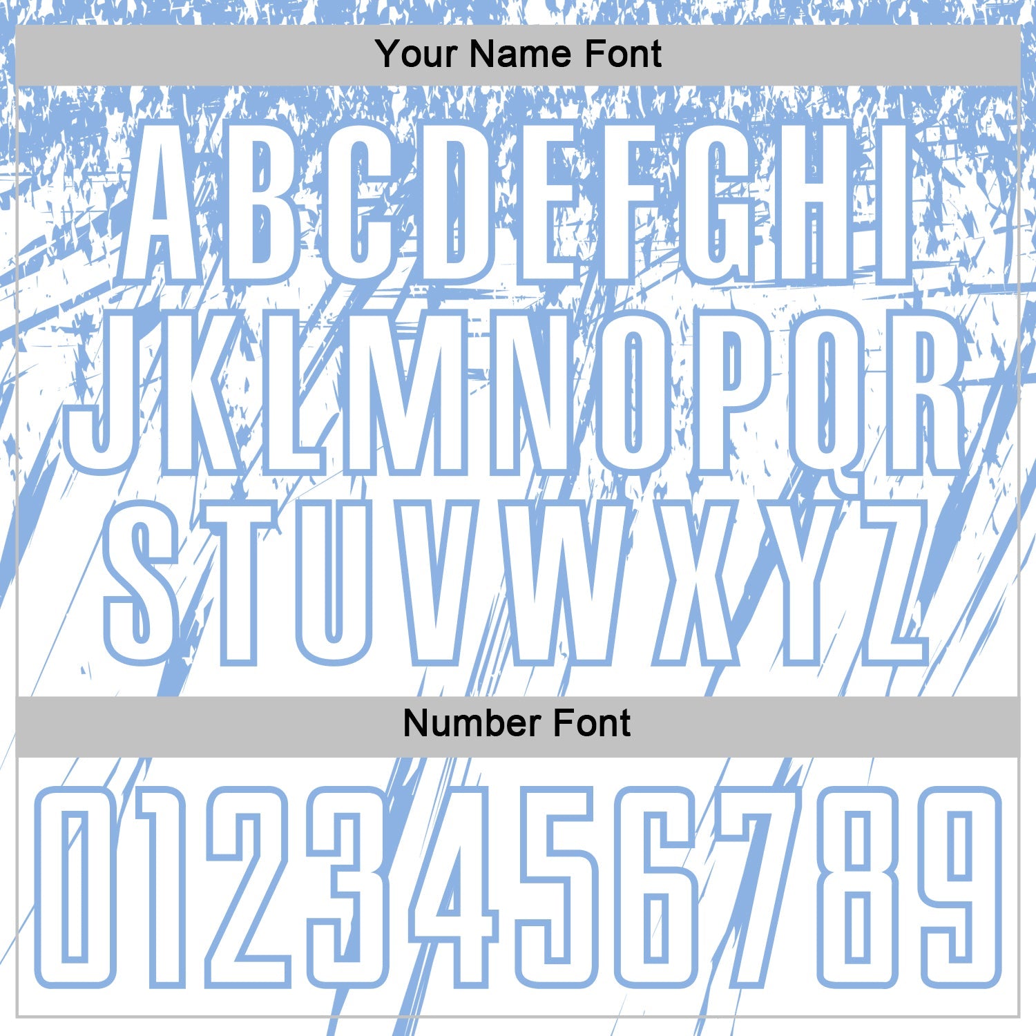 Custom White Light Blue Splash Sports Sublimation Soccer Uniform Jersey