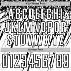 Custom White Black Splash Sports Sublimation Soccer Uniform Jersey