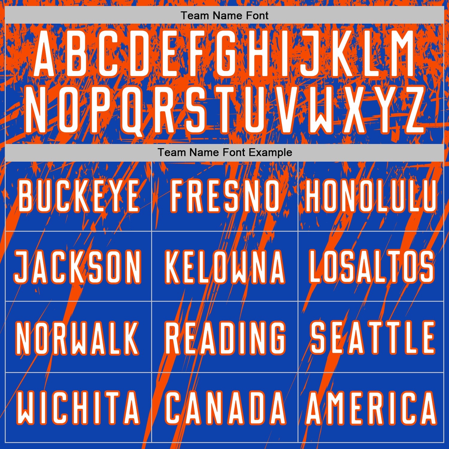 Custom Thunder Blue White-Orange Splash Sports Sublimation Soccer Uniform Jersey