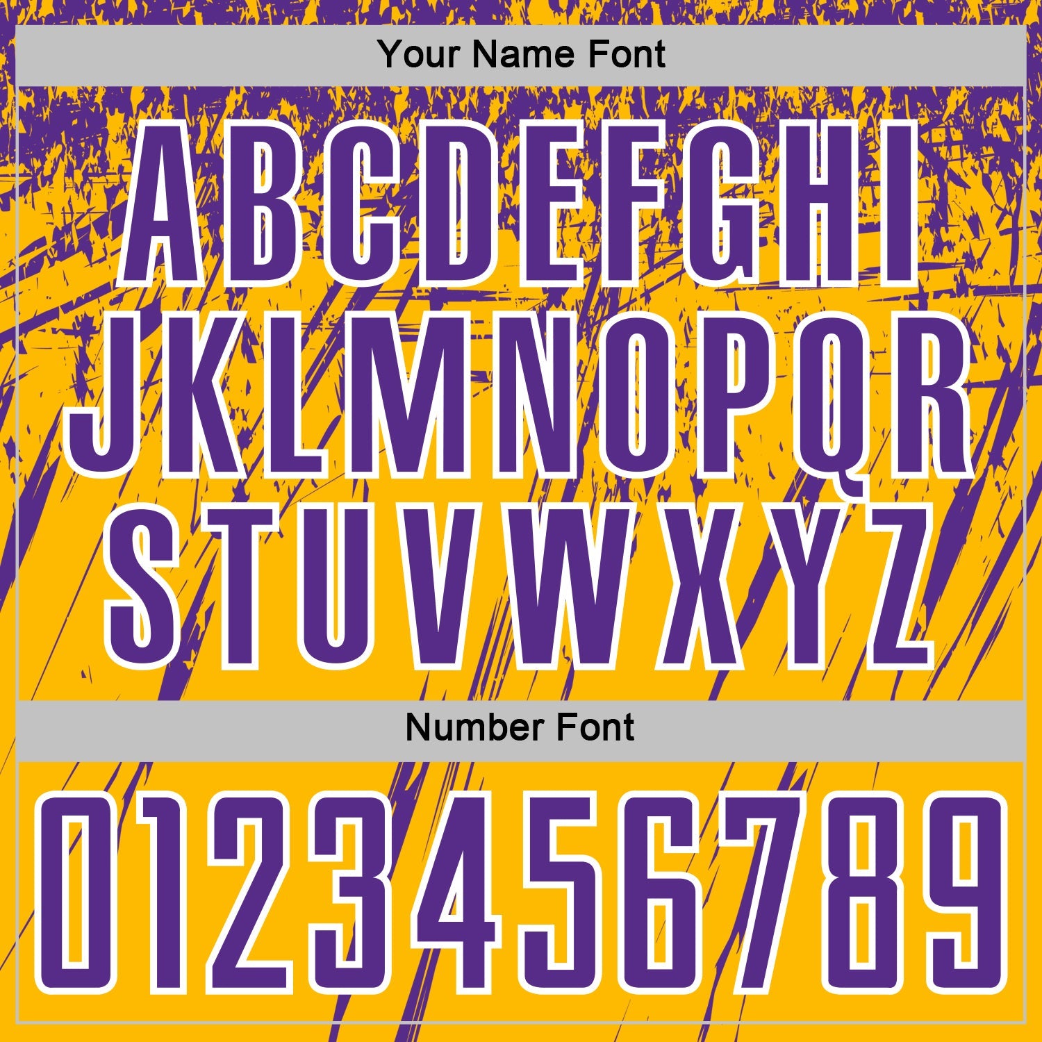 Custom Gold Purple-White Splash Sports Sublimation Soccer Uniform Jersey