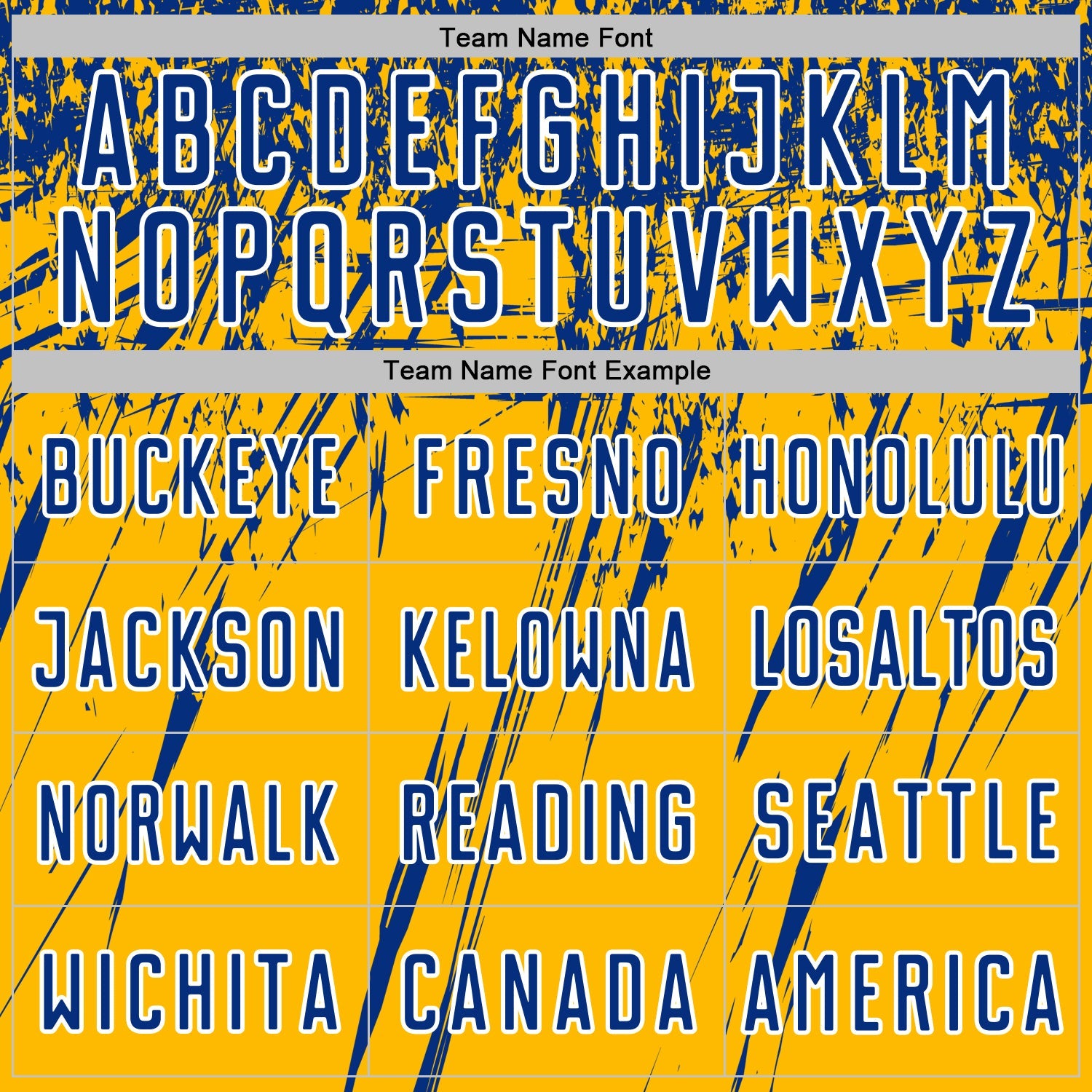 Custom Gold Royal-White Splash Sports Sublimation Soccer Uniform Jersey