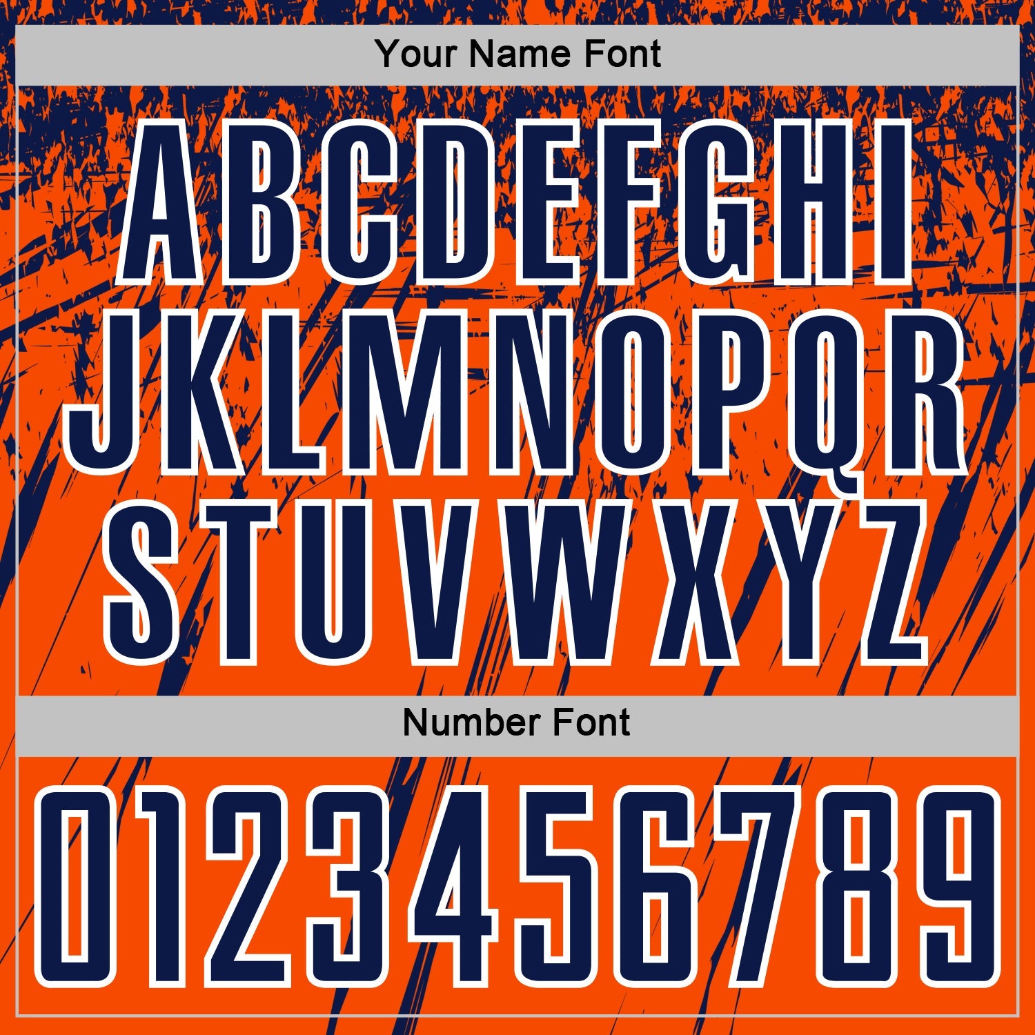 Custom Orange Navy-White Splash Sports Sublimation Soccer Uniform Jersey