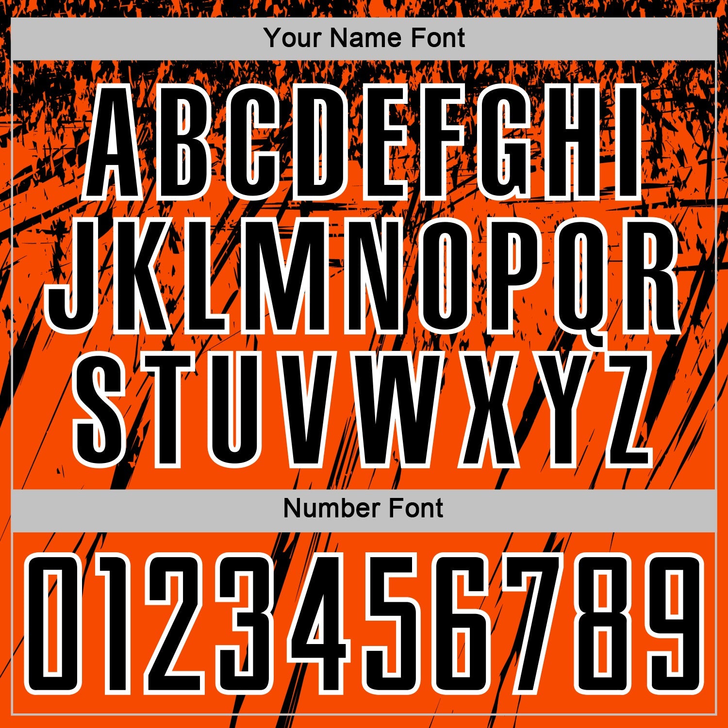 Custom Orange Black-White Splash Sports Sublimation Soccer Uniform Jersey