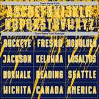 Custom Navy Gold-White Splash Sports Sublimation Soccer Uniform Jersey