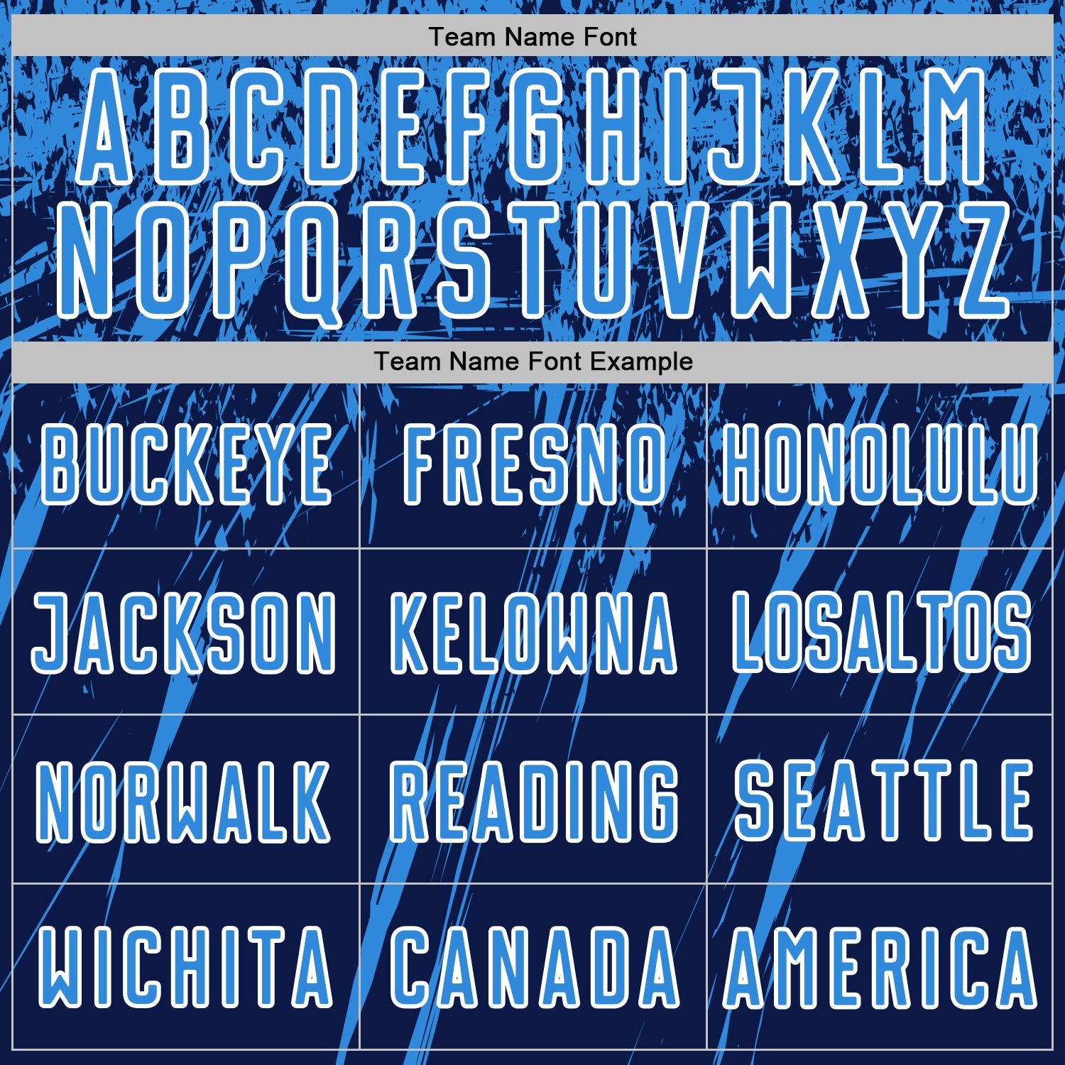 Custom Navy Powder Blue-White Splash Sports Sublimation Soccer Uniform Jersey